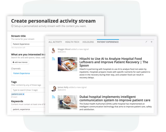 Personalized Activity Streams