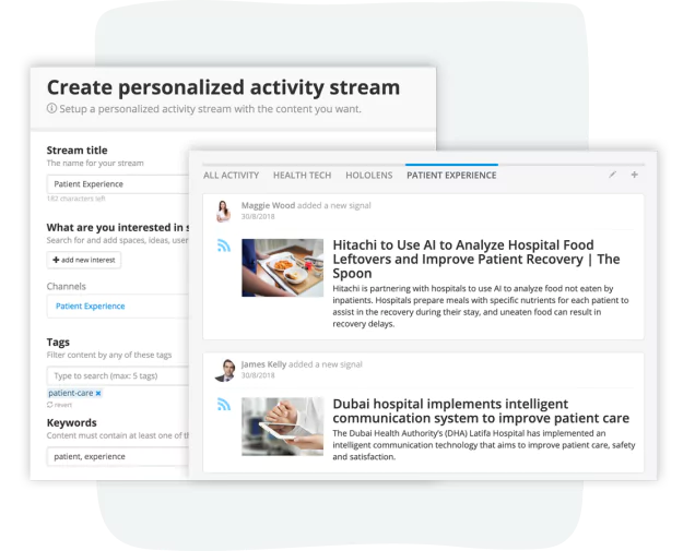 Personalized Activity Streams